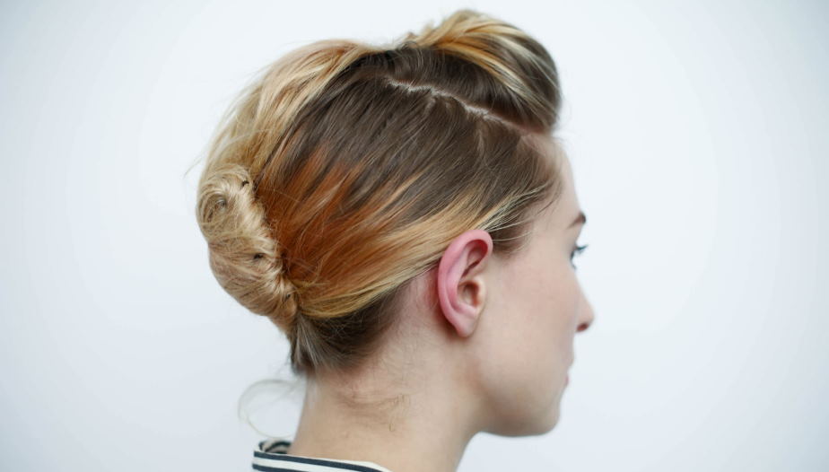 classic French twist